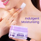 Lavender & Vanilla Cream Body Butter pH 5.5 Light Weight Moisturizer for Women & Men (100gm) Bryan & Candy