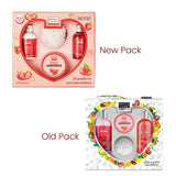 Strawberry White Body Care Heart Collection Bryan & Candy
