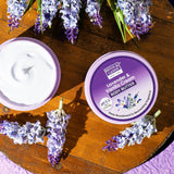 Lavender & Vanilla Cream Body Butter pH 5.5 Light Weight Moisturizer for Women & Men (100gm) Bryan & Candy