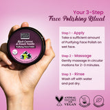 Black Currant & French Vanilla Face & Body Polish – Gentle Exfoliation for Silky Smooth Skin! 100GM Bryan & Candy