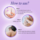 Lavender & Vanilla Cream Bath and Shower Gel 300 ML Bryan & Candy