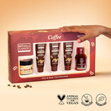 Coffee Face & Body Care Essentials Pack of 5 Bryan & Candy