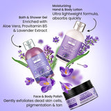Lavender & Vanilla Cream Body Care Heart Collection Bryan & Candy