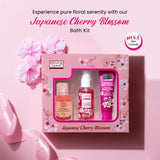 Cherry Blossom Bath Kit Gift Set | Pack of 3 Bryan & Candy