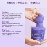 Lavender and vanilla sugar body scrub 250 GM Bryan & Candy