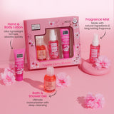 Cherry Blossom Bath Kit Gift Set | Pack of 3 Bryan & Candy