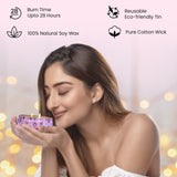 WHITE AND GINGER CANDLE 184GM Bryan & Candy