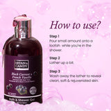 Black Currant & French Vanilla Bath and Shower Gel 300 ML Bryan & Candy