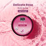 Delicate Rose Body Butter pH 5.5 Light Weight Moisturizer for Women & Men (100gm) Bryan & Candy
