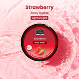 Strawberry Body Butter pH 5.5 Light Weight Moisturizer for Women & Men (100gm) Bryan & Candy