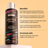 Activated Charcoal Shampoo 200 ml Bryan & Candy