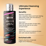 Activated Charcoal Bath & Shower Gel 200ml Bryan & Candy