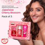 Cherry Blossom Bath Kit Gift Set | Pack of 3 (Copy) Bryan & Candy