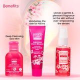 Cherry Blossom Bath Kit Gift Set | Pack of 3 (Copy) Bryan & Candy
