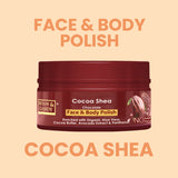 Cocoa Shea Face & Body Polish – Gentle Exfoliation for Radiant Skin! 100 GM Bryan & Candy