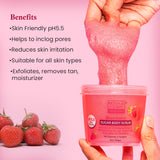 Strawberry Sugar Body Scrub 100 GM Bryan & Candy