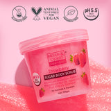 Strawberry Sugar Body Scrub 100 GM Bryan & Candy