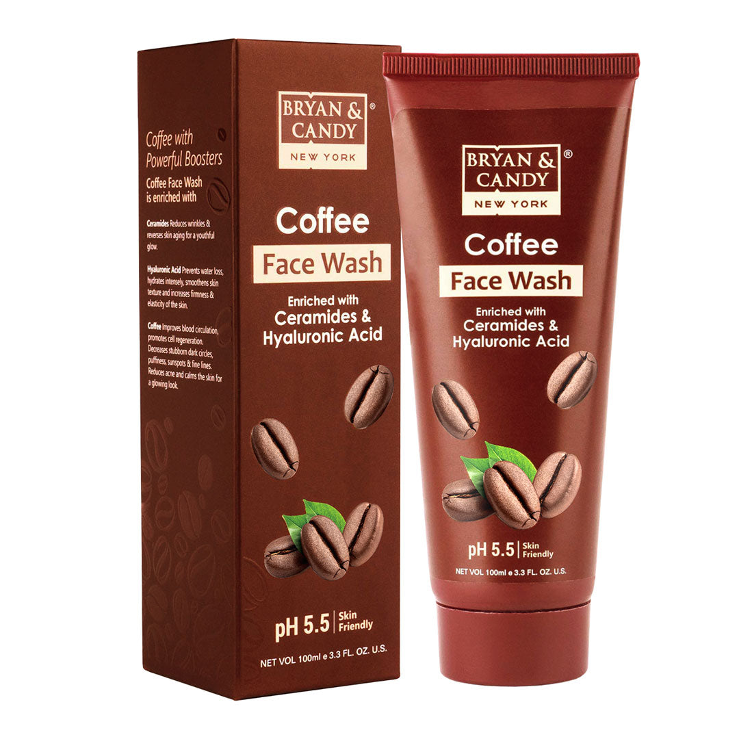 Shop Coffee Face Wash For Men And Women Online Bryan & Candy BRYAN