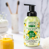 Basil & Lime Luxury Foaming Body Wash Bryan & Candy