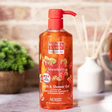 Strawberry Bath And Shower Gel 500 Ml Bryan & Candy