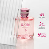 Delicate Rose: A 50ml Pack of Long-Lasting, Lingering & Enchanting Women's Perfume Bryan & Candy
