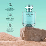 Enigma Perfume (EDP) for Women - 50ml : Long-Lasting, Lingering & Enchanting Women's Fragrance , Hypnotic notes of Magnolia and Violets Bryan & Candy