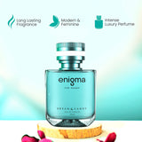 Enigma Perfume (EDP) for Women - 50ml : Long-Lasting, Lingering & Enchanting Women's Fragrance , Hypnotic notes of Magnolia and Violets Bryan & Candy