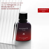 Magnate Perfume (EDP) for Men - 50ml : A Long-Lasting and Rejuvenating Fragrance of Success , Smoky, Spicy and Woody notes of Cedar and Sandalwood Bryan & Candy