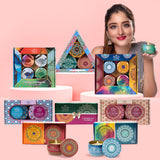 White Tea & Ginger, Blueberry Ice Candle (Pack of 2) Bryan & Candy