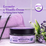 Lavender & Vanilla Cream Purifying Face Polish 100 GM Bryan & Candy