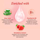 Strawberry Bath and Shower Gel 300 ML Bryan & Candy