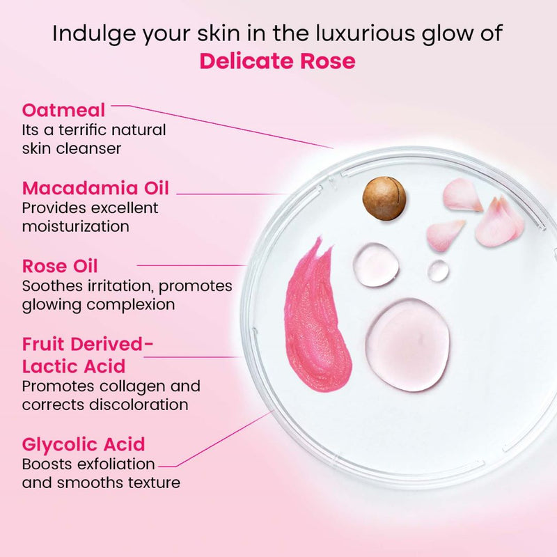 Delicate Rose Sugar Body Scrub 250 GM Bryan & Candy