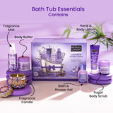 Lavender & Vanilla Cream Bath Tub Essentials Bryan & Candy
