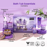 Lavender & Vanilla Cream Bath Tub Essentials Bryan & Candy