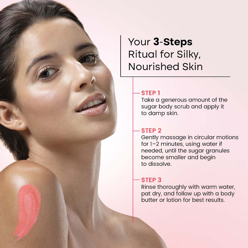 Strawberry Sugar Body Scrub 250 GM Bryan & Candy