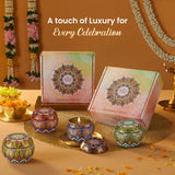Candle for Home Decor, Exercise, Aromatheraphy Pack of 4 Candles(4 * 60gm) Bryan & Candy