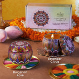 Lavender Citrus | Bulgerian Rose,60gm (Pack of 2) Bryan & Candy