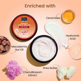 Cherry Blossom Body Butter pH 5.5  Light Weight Moisturizer for Women & Men (200gm) Bryan & Candy