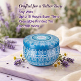 LAVENDER AND CHAMOMILE CANDLE 100GM Bryan & Candy