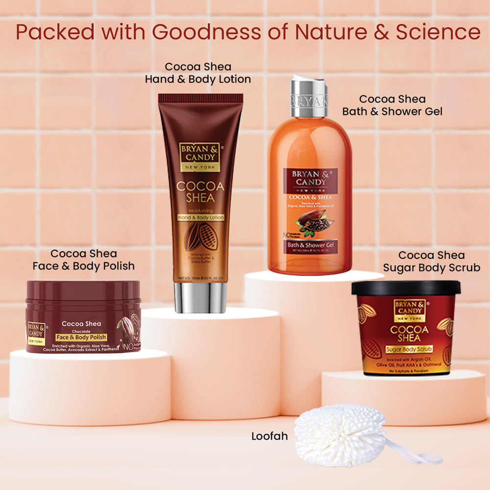 Buy Cocoa Shea Shower Kit Online - Bryan & Candy – BRYAN & CANDY