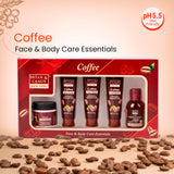 Coffee Face & Body Care Essentials Pack of 5 Bryan & Candy