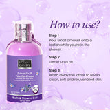Lavender & Vanilla Cream  Bath and Shower Gel 300 ML Bryan & Candy