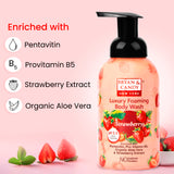 Strawberry Luxury Foaming Body Wash 400ml Bryan & Candy