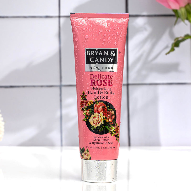 Delicate Rose Hand & Body Lotion 125ml Bryan & Candy