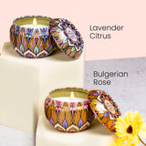 Lavender Citrus | Bulgerian Rose,60gm (Pack of 2) Bryan & Candy