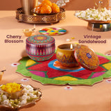 Cherry Blossom, Vintage Sandalwood Candle 100 GM (Pack of 2) Bryan & Candy