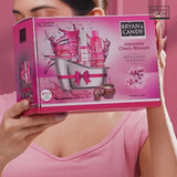 Japanese Cherry Blossom Bath Tub Essentials