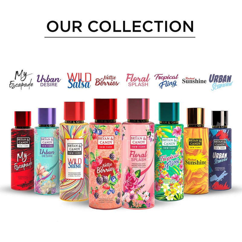 Nottie Berries And Wild Salsa Duo Body Mist Spray Bryan & Candy