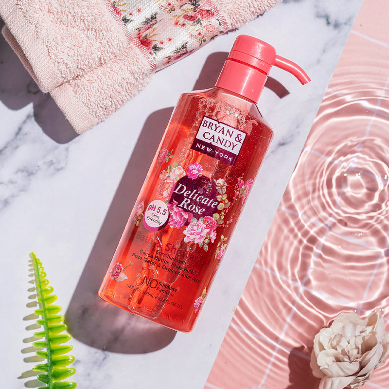 Delicate Rose Bath And Shower Gel 500 Ml Bryan & Candy