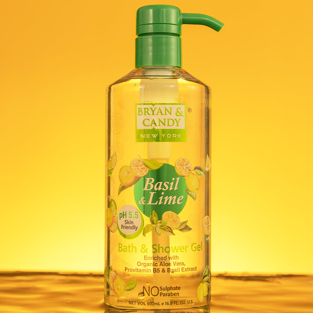 Buy Now Basil and Lime Bath and Shower Gel Online Bryan and